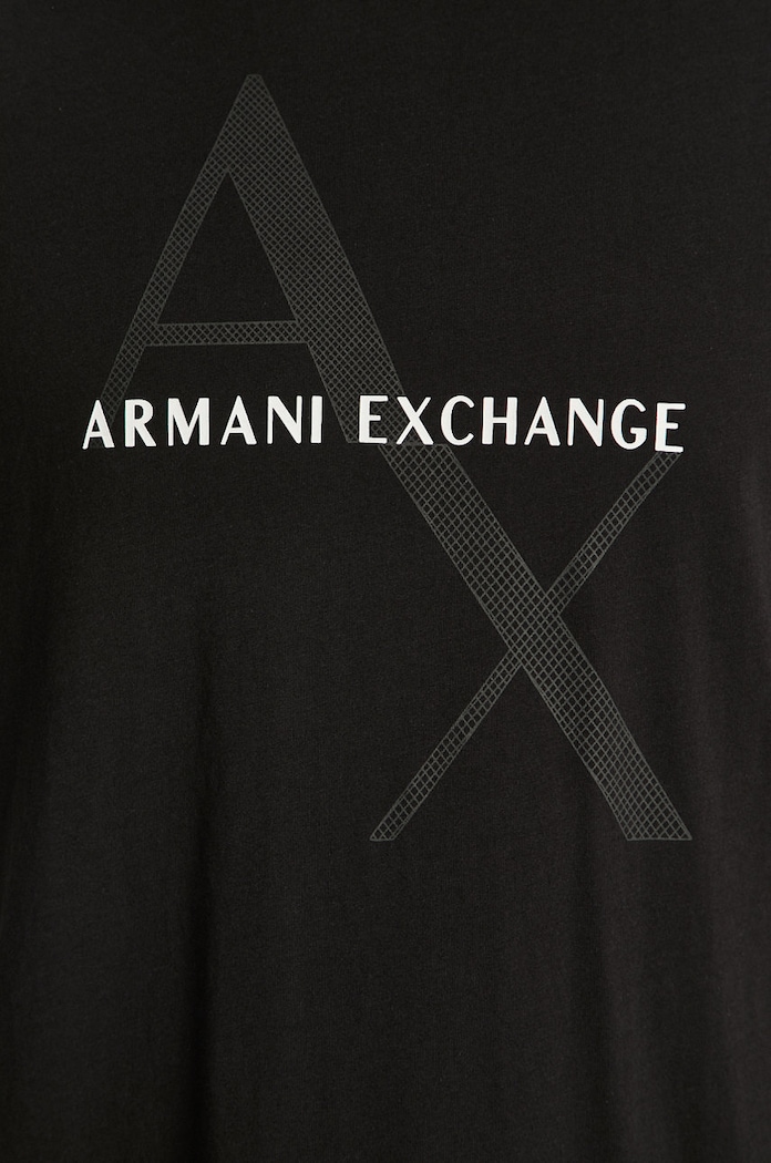 Armani Exchange t-shirt 8NZT76.Z8H4Z.NOS fekete