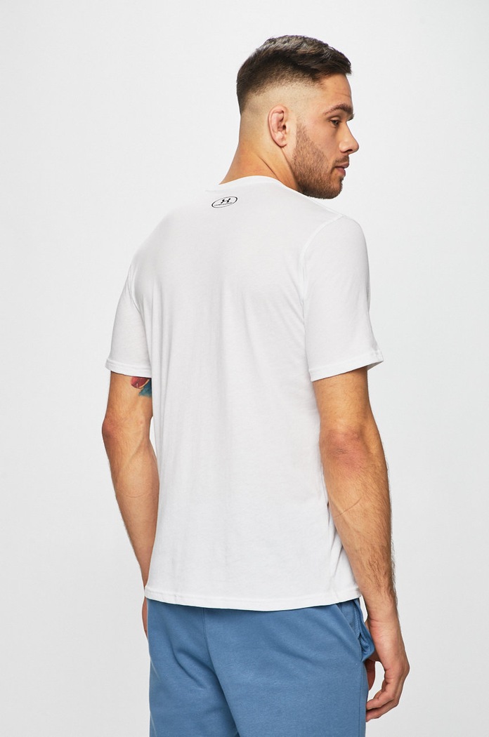Ruházat Under Armour t-shirt SPORTSTYLE LEFT CHEST 1326799. fehér