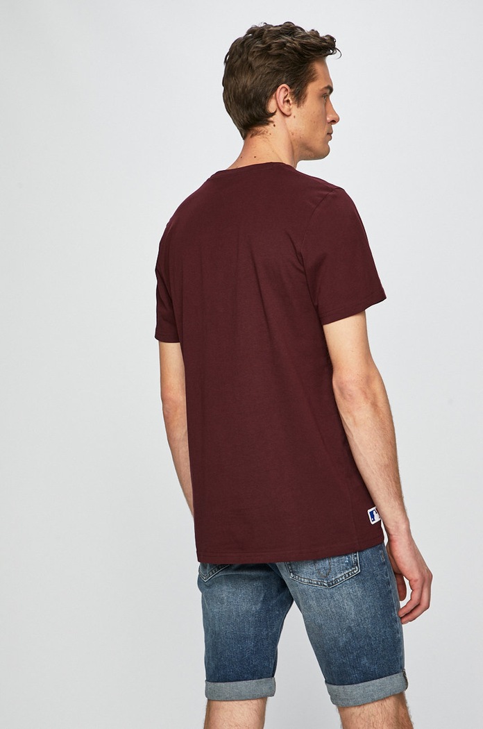 Oblečenie New Era - Pánske tričko 11863695 burgundské