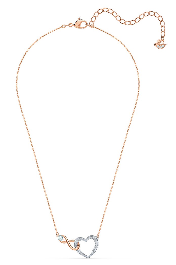 Swarovski - Náhrdelník Infinity zlatá 5518865