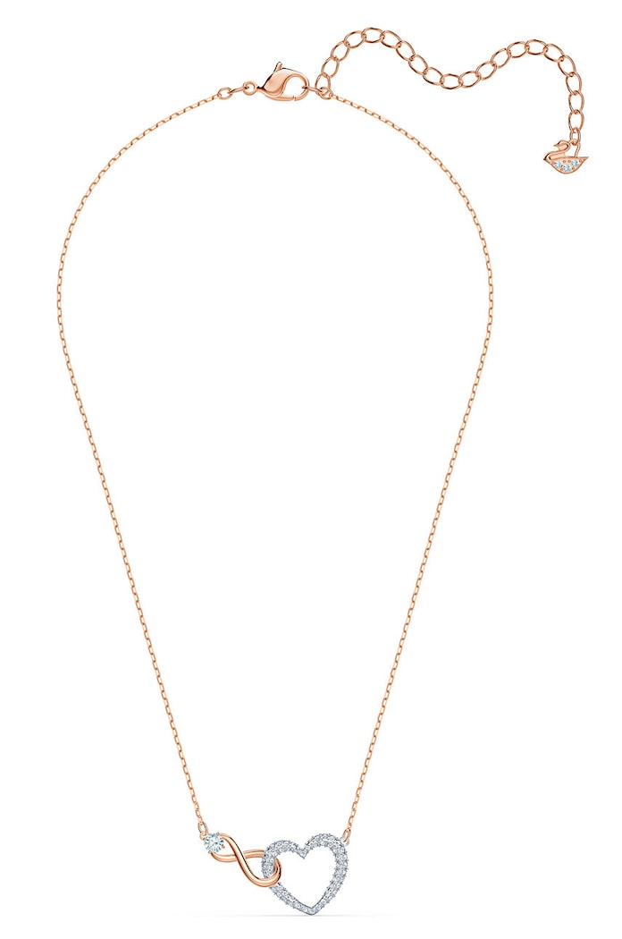 Swarovski - Náhrdelník Infinity zlatá 5518865