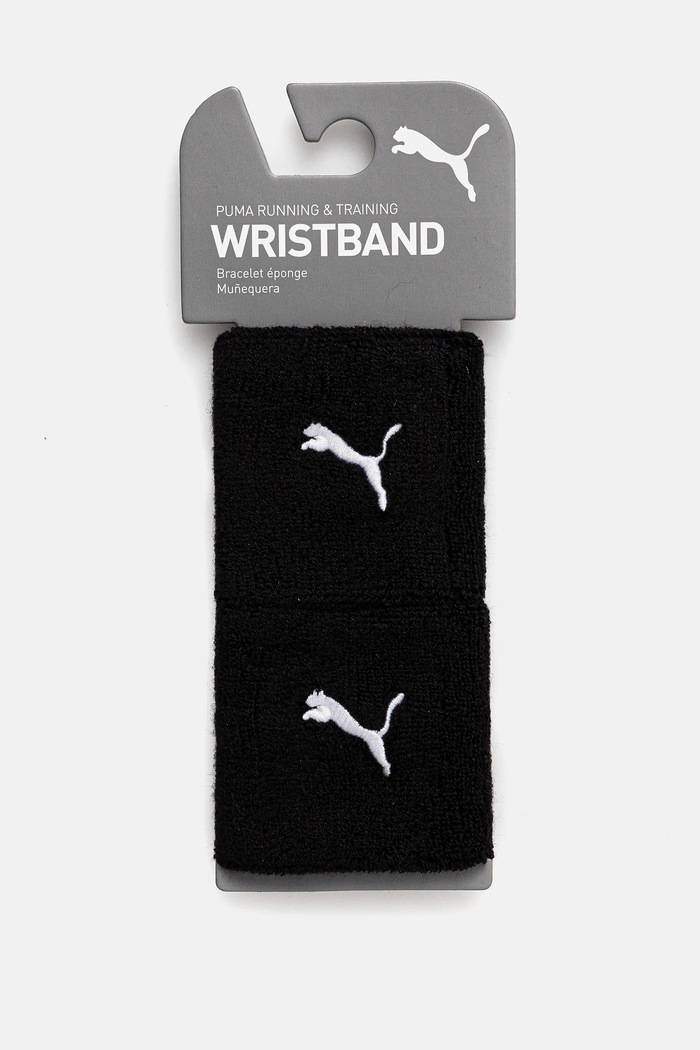 Potítko Puma (2-pak) Wristband tréning čierna 538670
