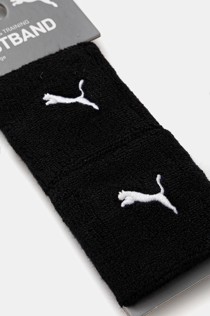 Potítko Puma (2-pak) Wristband 538670 čierna SS20