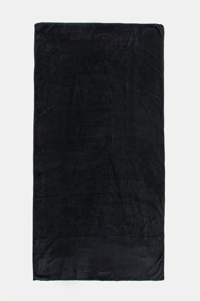 Aqua Speed rącznik szybkoschnący 70x140 czarny DRY.SOFT