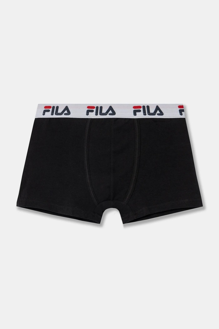 Fila - Dětské boxerky 125-157 cm přiléhavé boxerky černá FU1000