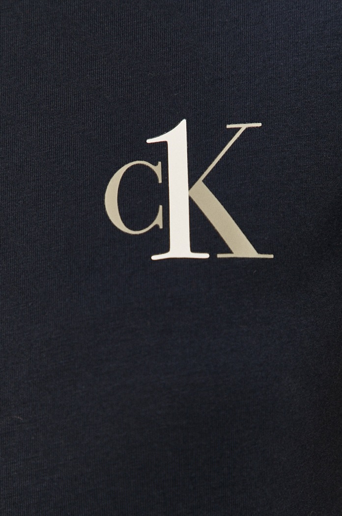 Cămașă de pijama Calvin Klein Underwear 000QS6358E bleumarin