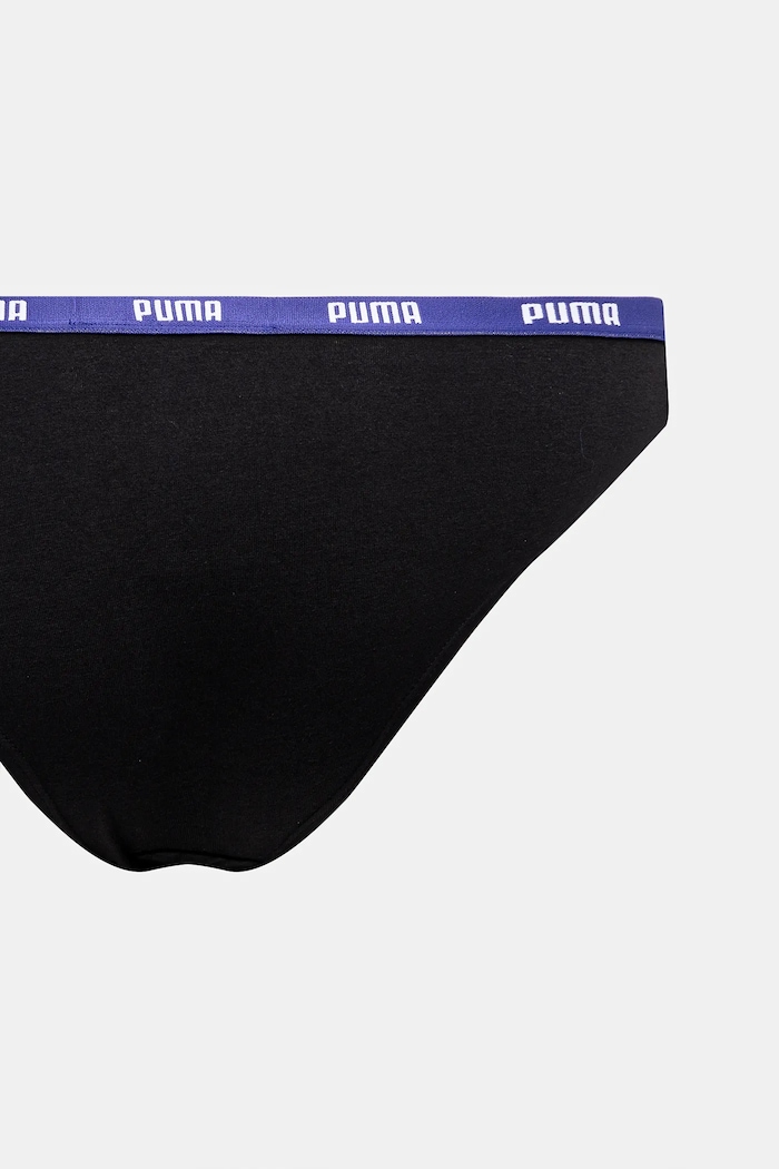 Puma figi damskie bawełniane z elastanem 3-pack 907592 czarny