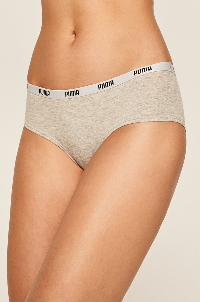 Nohavičky Puma 3-pak 907592 čierna AW25