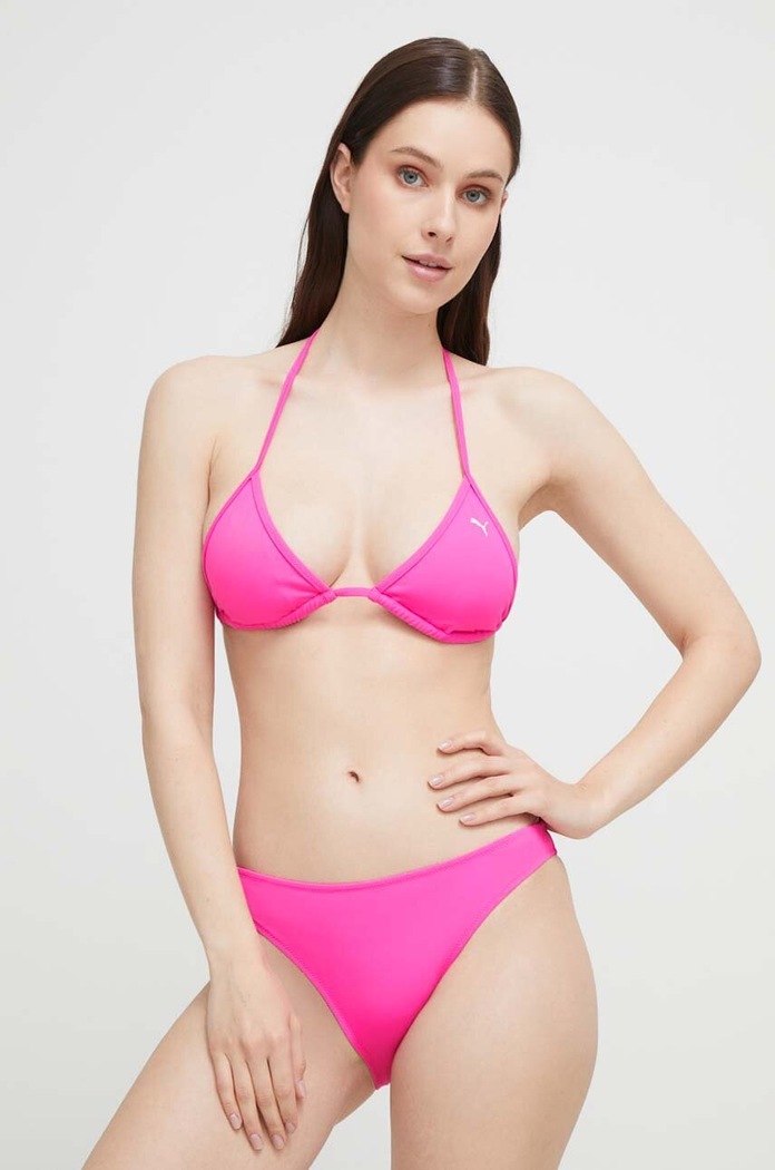 Oblečení Plavková podprsenka Puma 907666 růžová