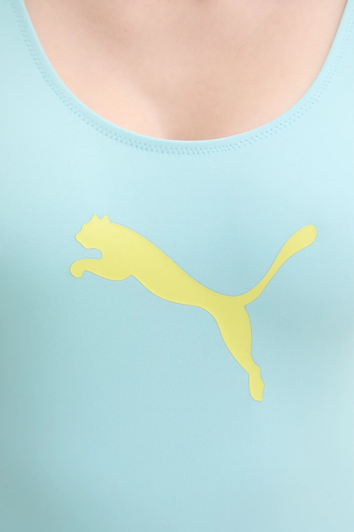Puma jednoczęściowy strój kąpielowy turkusowy 907685