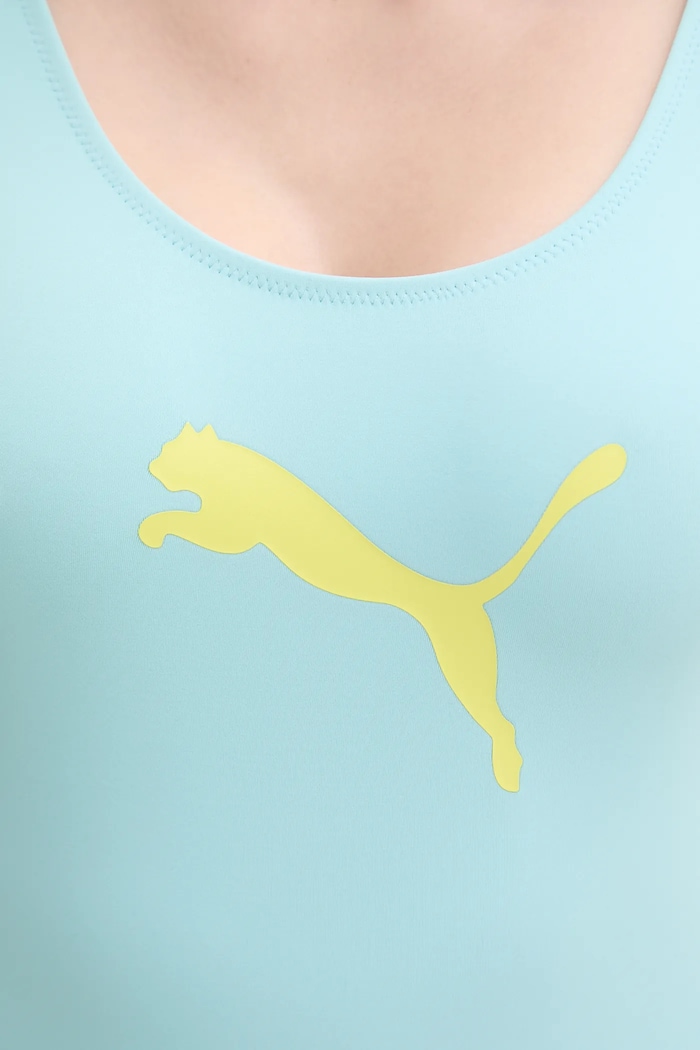 Puma jednoczęściowy strój kąpielowy turkusowy 907685