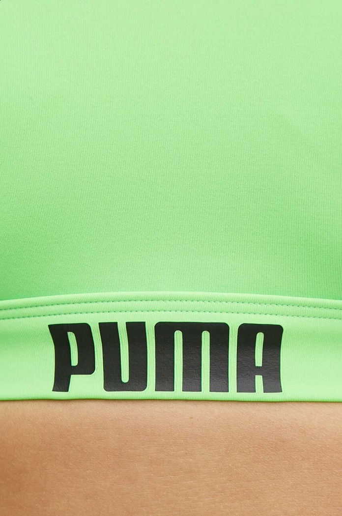 Plavková podprsenka Puma zelená 907692