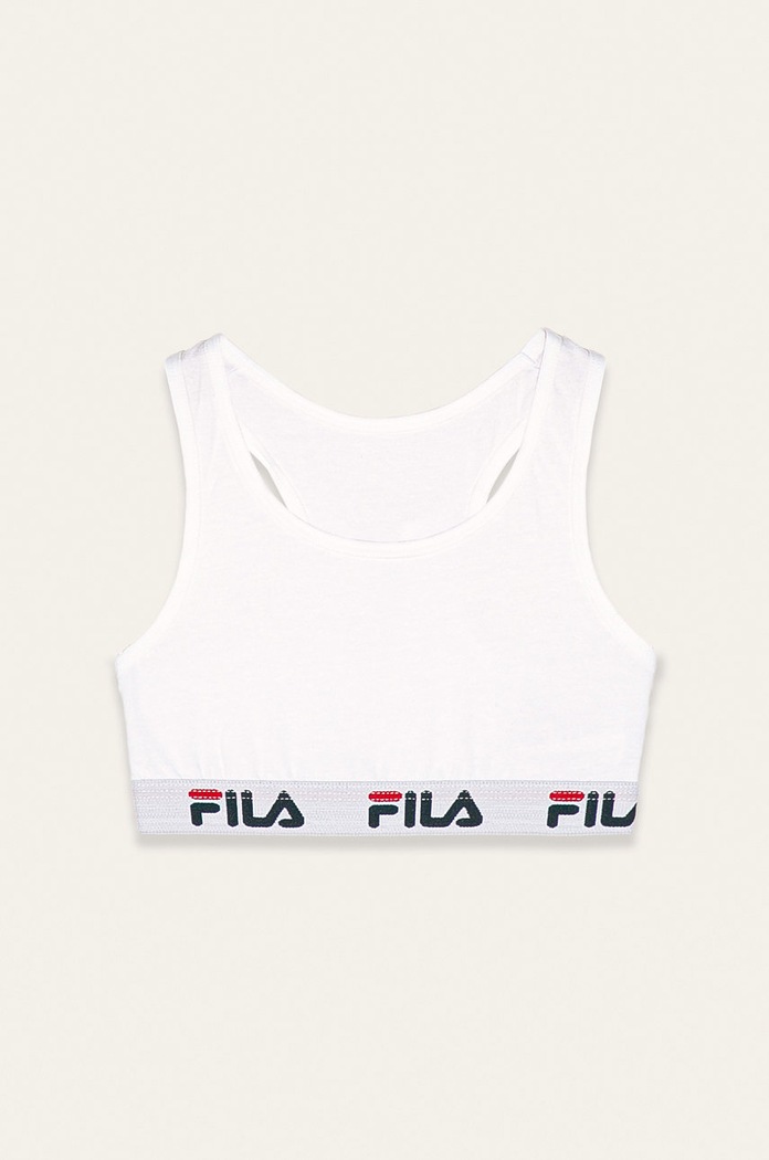 Fila - Детски спортен сутиен меки бял FU2000