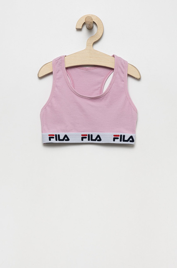 Fila Detská športová podprsenka mäkké ružová FU2000