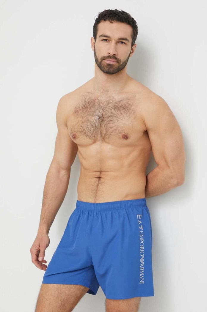 Купальные шорты EA7 Emporio Armani голубой 902035.CC720.NOS