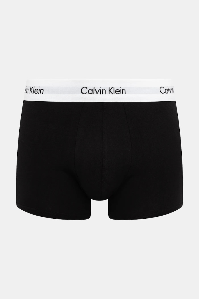 Calvin Klein Underwear boxerky pánske bavlnené s elastanom 3-pak 000NB1770A biela AA00