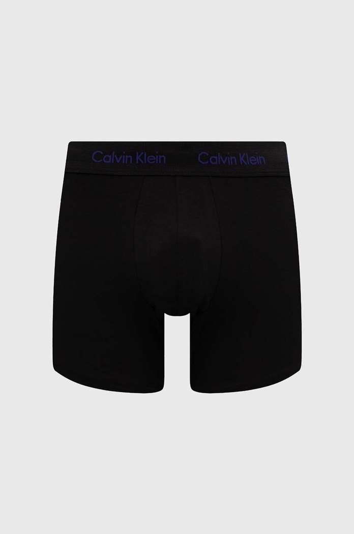 Calvin Klein Underwear bokserki męskie bawełniane z elastanem 3-pack 000NB1770A czarny AA00