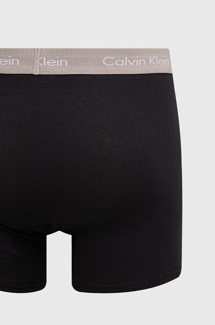 Calvin Klein Underwear bokserki męskie bawełniane z elastanem 3-pack 000NB1770A czarny