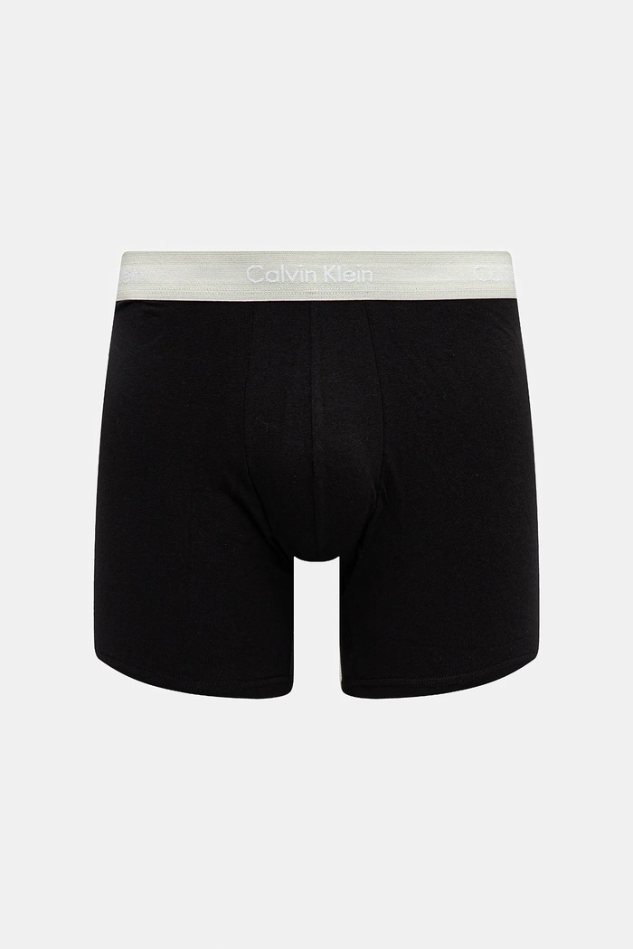 Oblačila Calvin Klein Underwear Boksarice bombažne z elastanom paket 3 kosov 000NB1770A črna