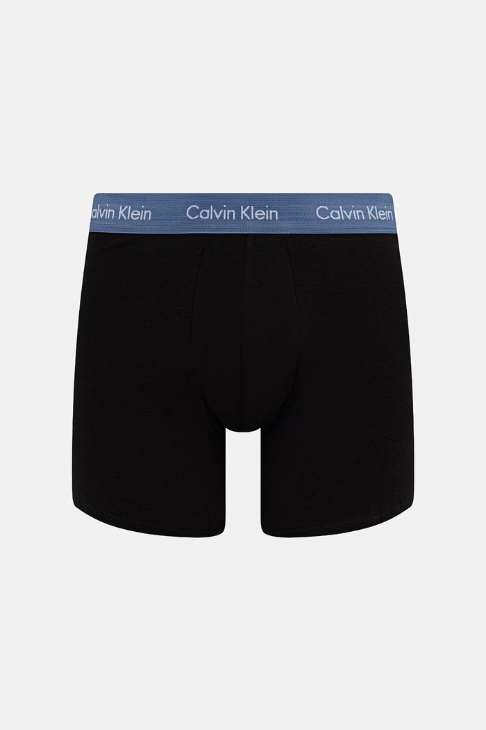 Calvin Klein Underwear boxerky pánské bavlněné s elastanem 3-pack černá 000NB1770A