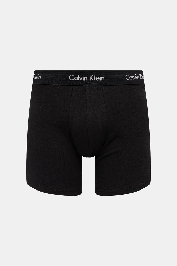 Calvin Klein Underwear bokserki męskie bawełniane z elastanem 3-pack 000NB1770A czarny AA00