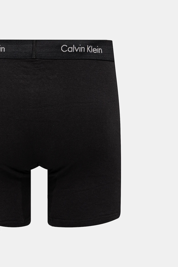 Calvin Klein Underwear bokserki męskie bawełniane z elastanem 3-pack 000NB1770A czarny