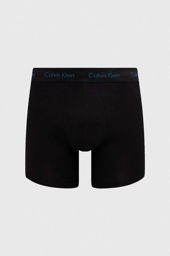 Calvin Klein Underwear bokserki męskie bawełniane z elastanem 3-pack 000NB1770A multicolor AA00