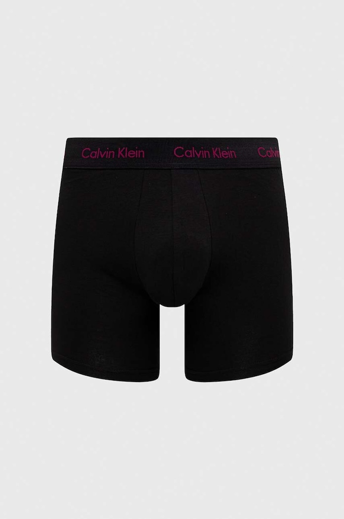 Odzież Calvin Klein Underwear bokserki męskie bawełniane z elastanem 3-pack 000NB1770A multicolor
