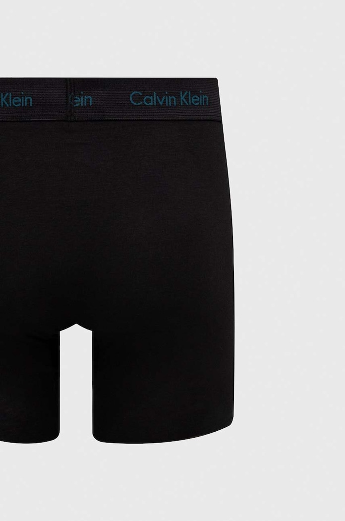 Calvin Klein Underwear bokserki męskie bawełniane z elastanem 3-pack 000NB1770A multicolor