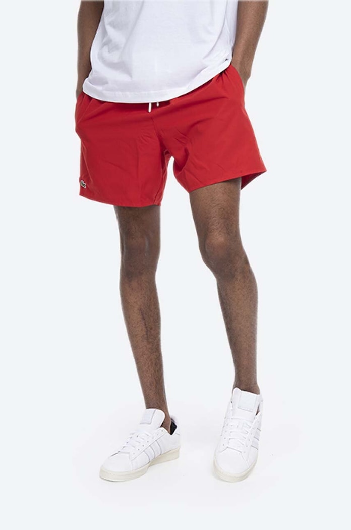 Lacoste szorty kąpielowe czerwony MH6270