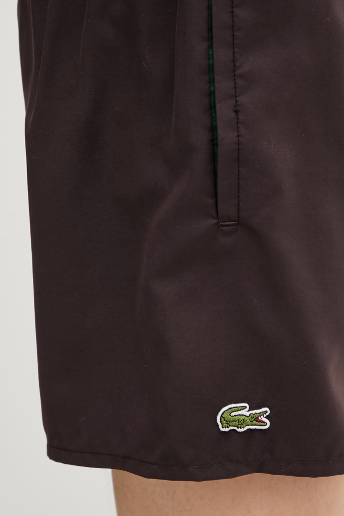 Μαγιό Lacoste καφέ MH6270