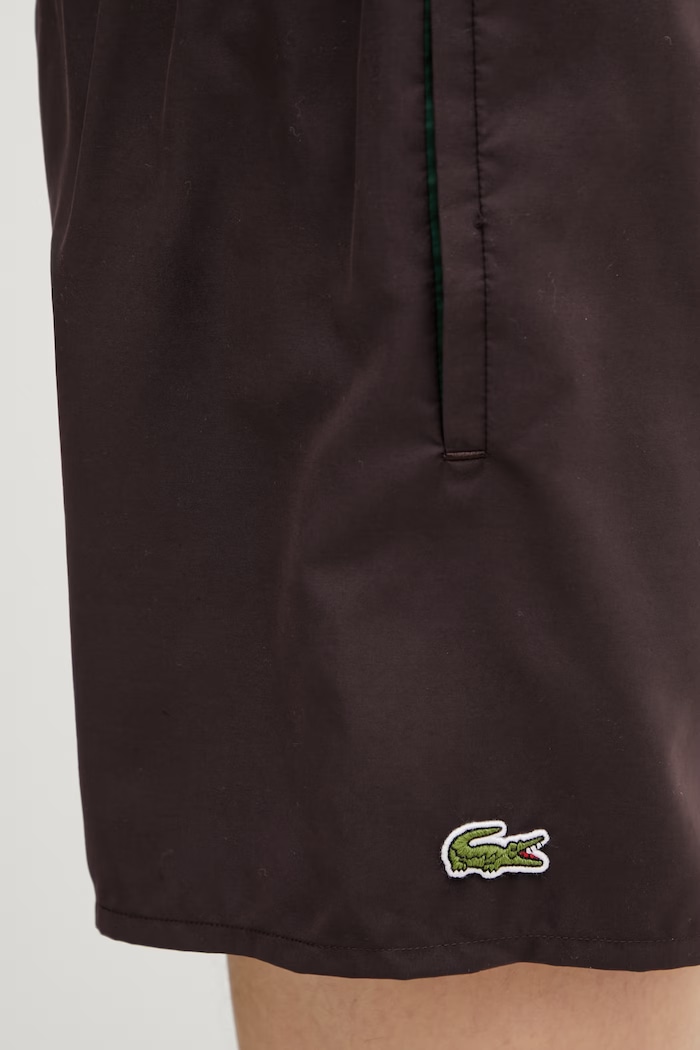 Купальні шорти Lacoste коричневий MH6270