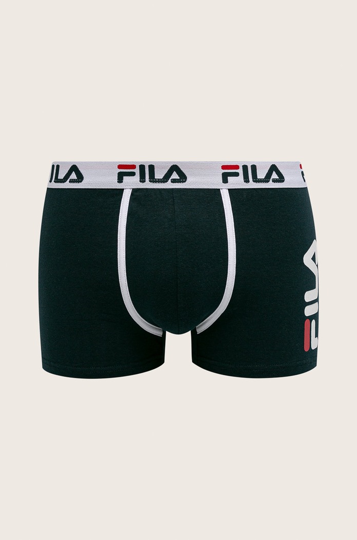 Fila - Bokserki dzianina granatowy FU5040