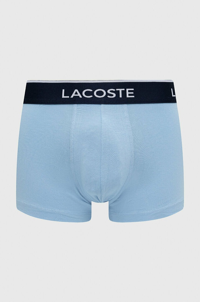 Odzież Lacoste bokserki 3-pack 5H3389 niebieski