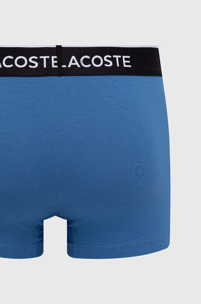 Lacoste bokserki 3-pack 5H3389 niebieski