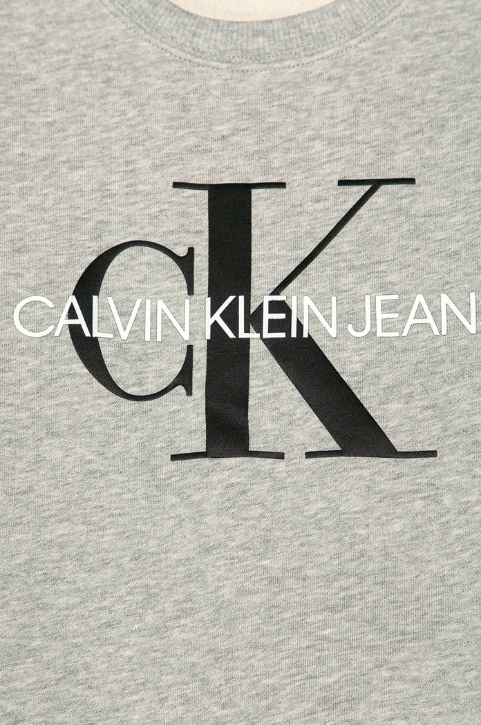 Băieți Calvin Klein Jeans - Bluza copii 104-176 cm IU0IU00069 gri
