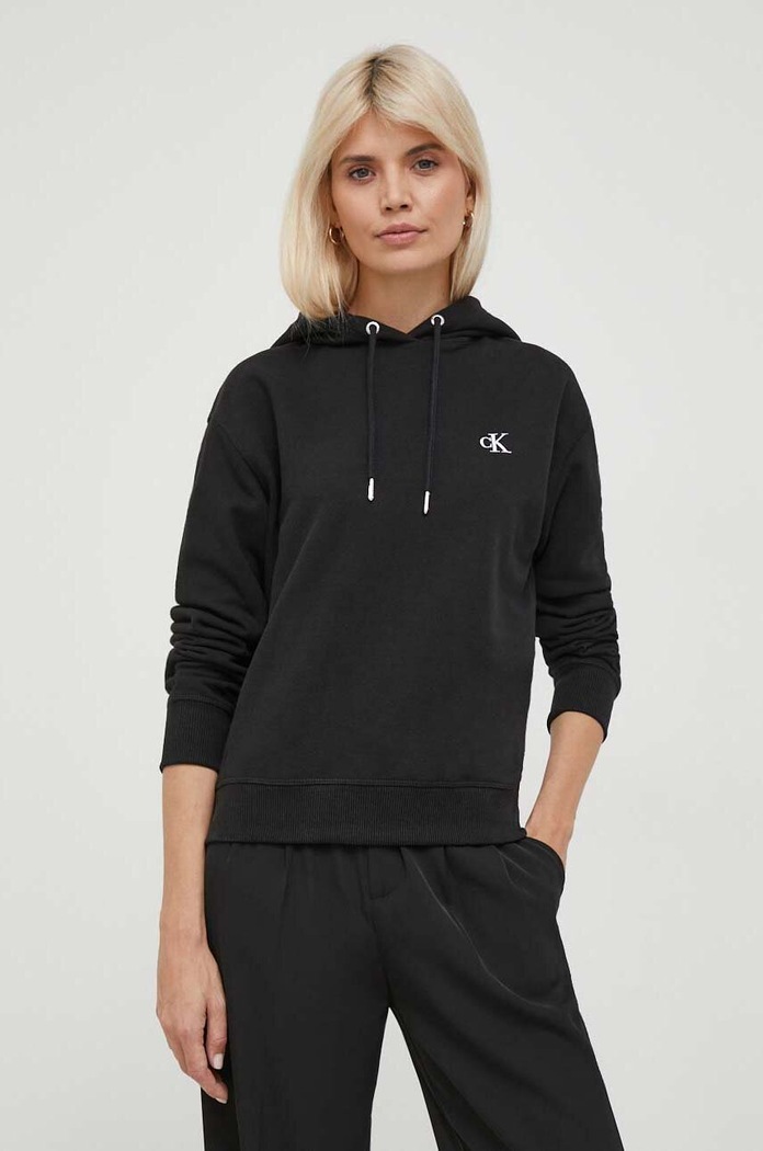 Calvin Klein Jeans - Суичър черен J20J213178