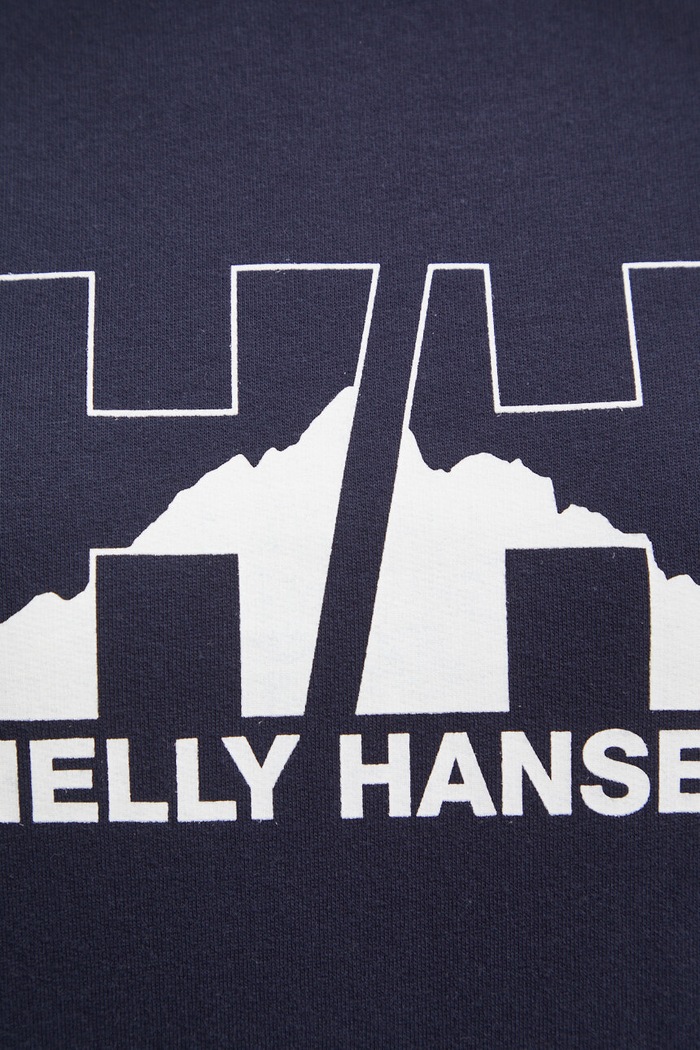 Mikina Helly Hansen NORD GRAPHIC 62981 tmavomodrá