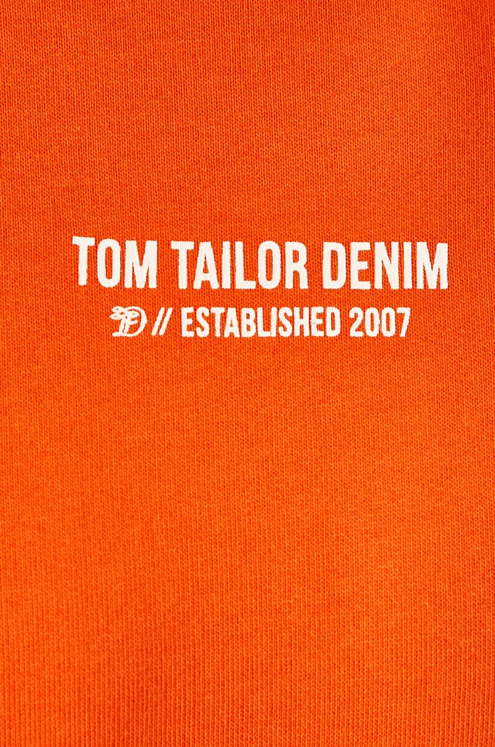 Tom Tailor Denim - Mikina 1016329 oranžová