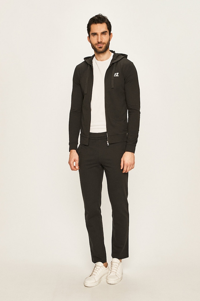 EA7 Emporio Armani - Komplet 8NPV50.PJ05Z bawełna czarny 8NPV50.PJ05Z