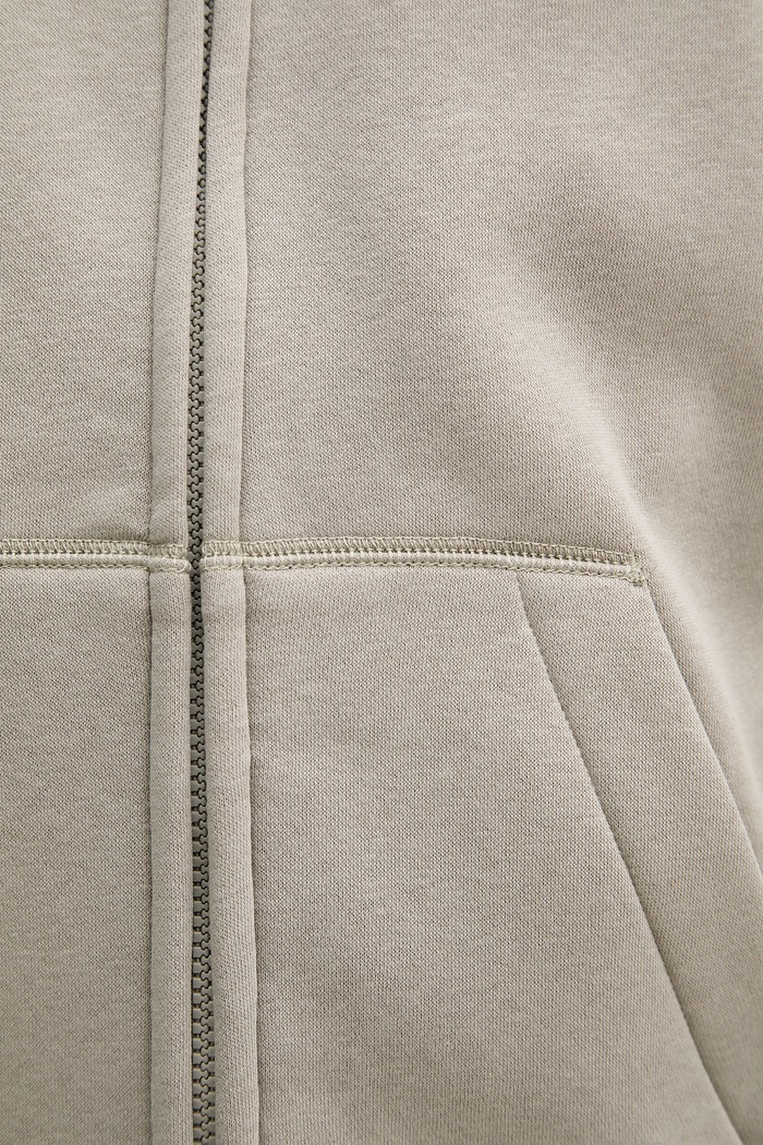 G-Star Mikina na zips s kapucňou pánska s bavlnou Premium core D16122.C235 sivá