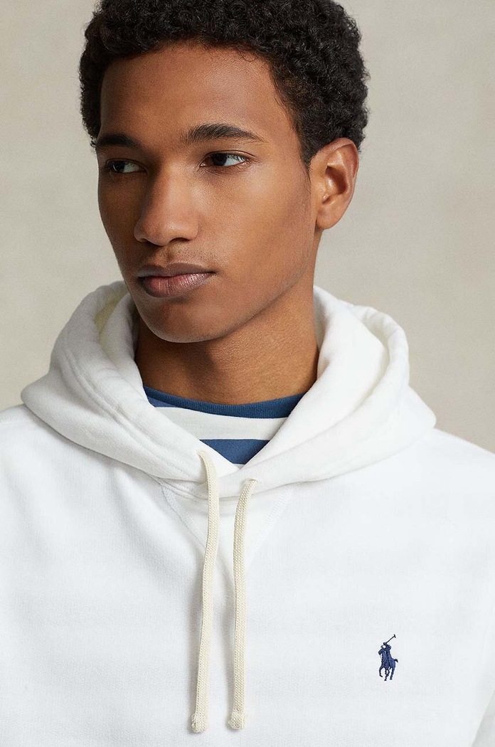 Mikina Polo Ralph Lauren bílá 710766778009