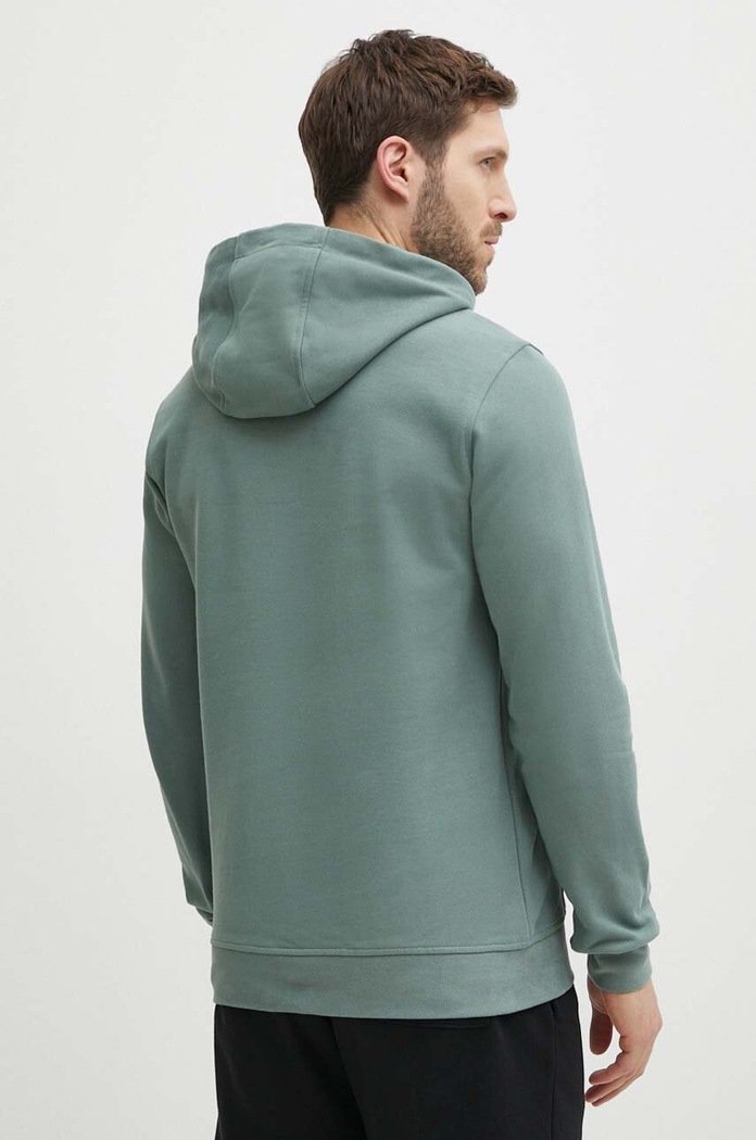 Odzież Helly Hansen bluza bawełniana HH LOGO HOODIE 33977 zielony