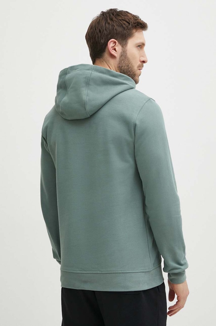 Odzież Helly Hansen bluza bawełniana HH LOGO HOODIE 33977 zielony