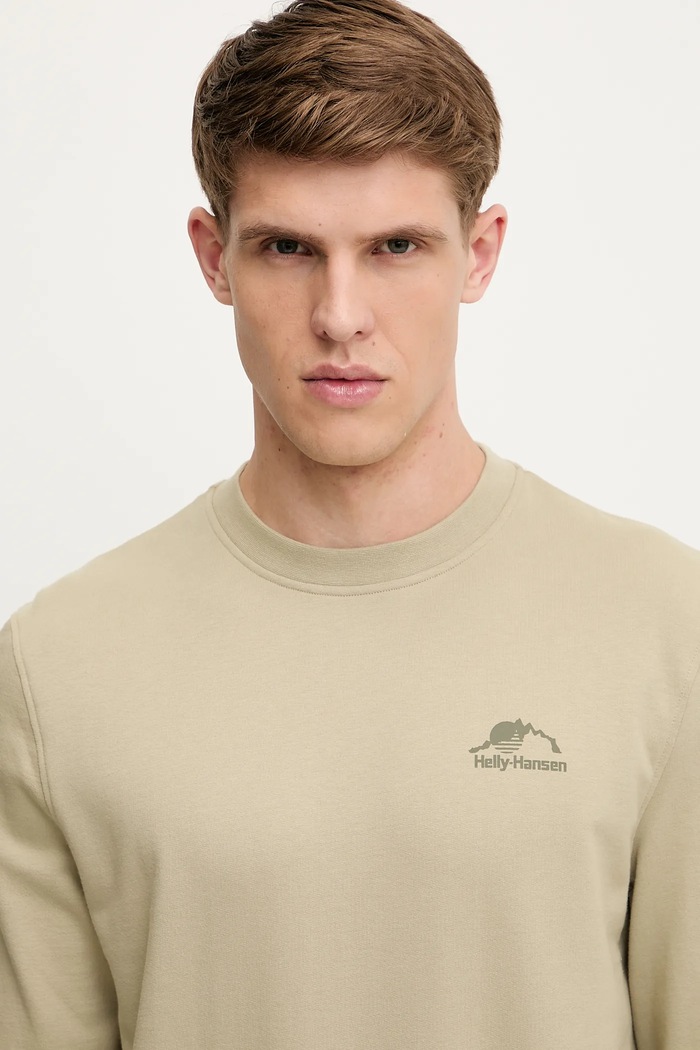 Helly Hansen bluza verde 62976