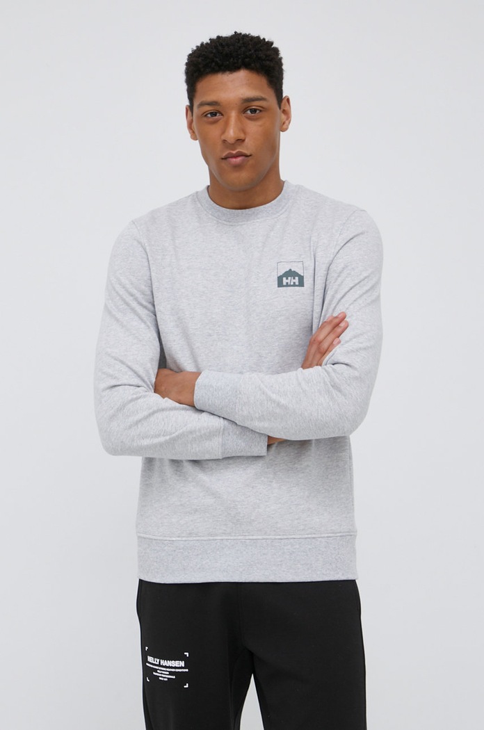 Helly Hansen Mikina bez kapucne sivá 62976