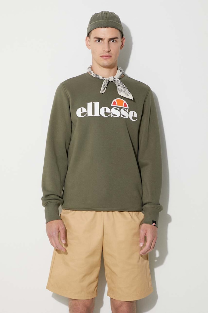 Μπλούζα Ellesse χωρίς κουκούλα πράσινο SHC07930
