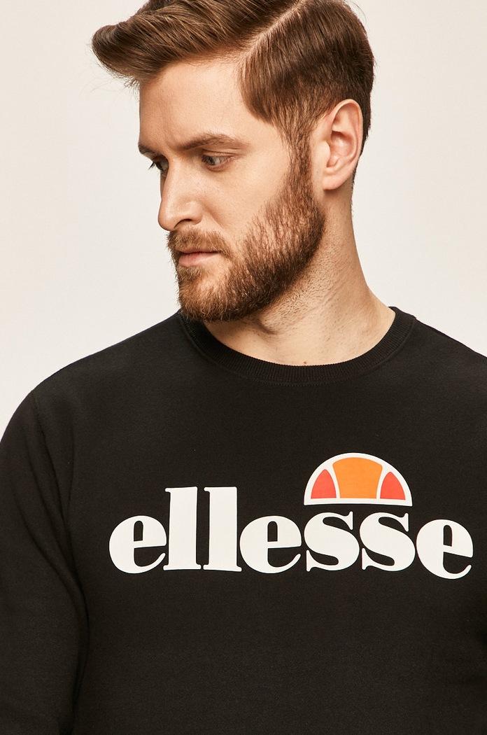 Μπλούζα Ellesse χωρίς κουκούλα μαύρο SHC07930