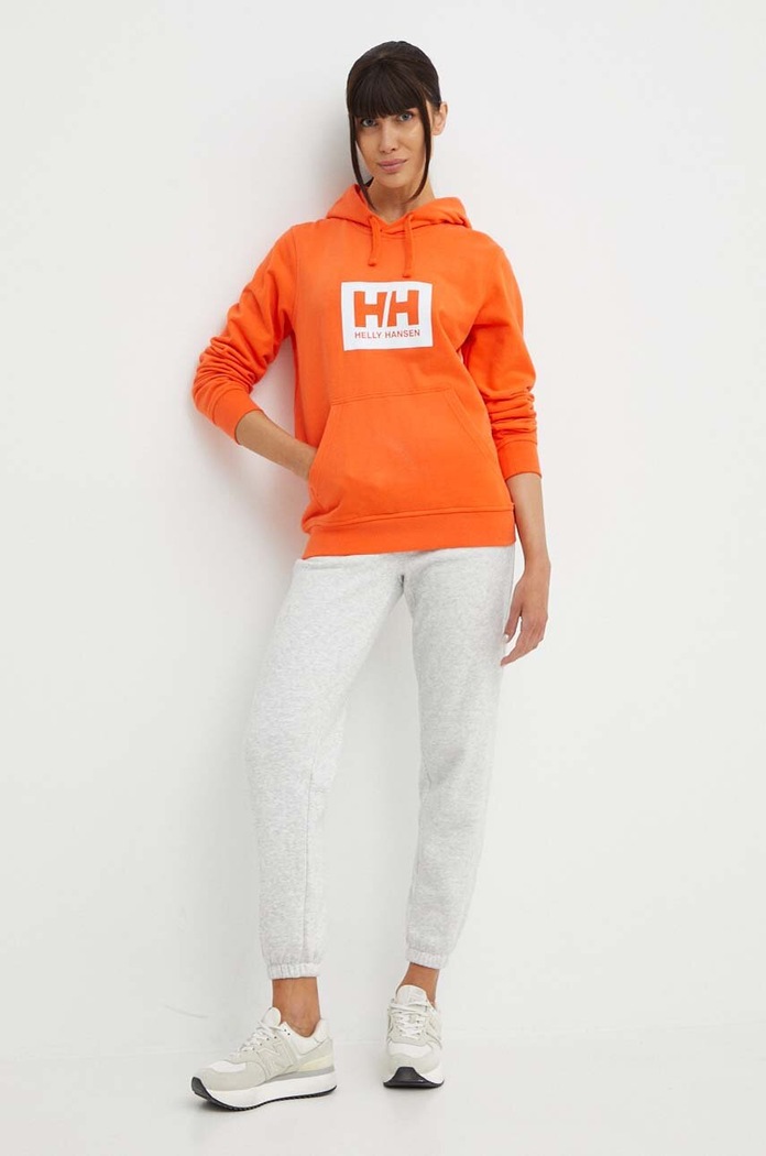 Ruházat Helly Hansen pamut melegítőfelső 53289 narancssárga