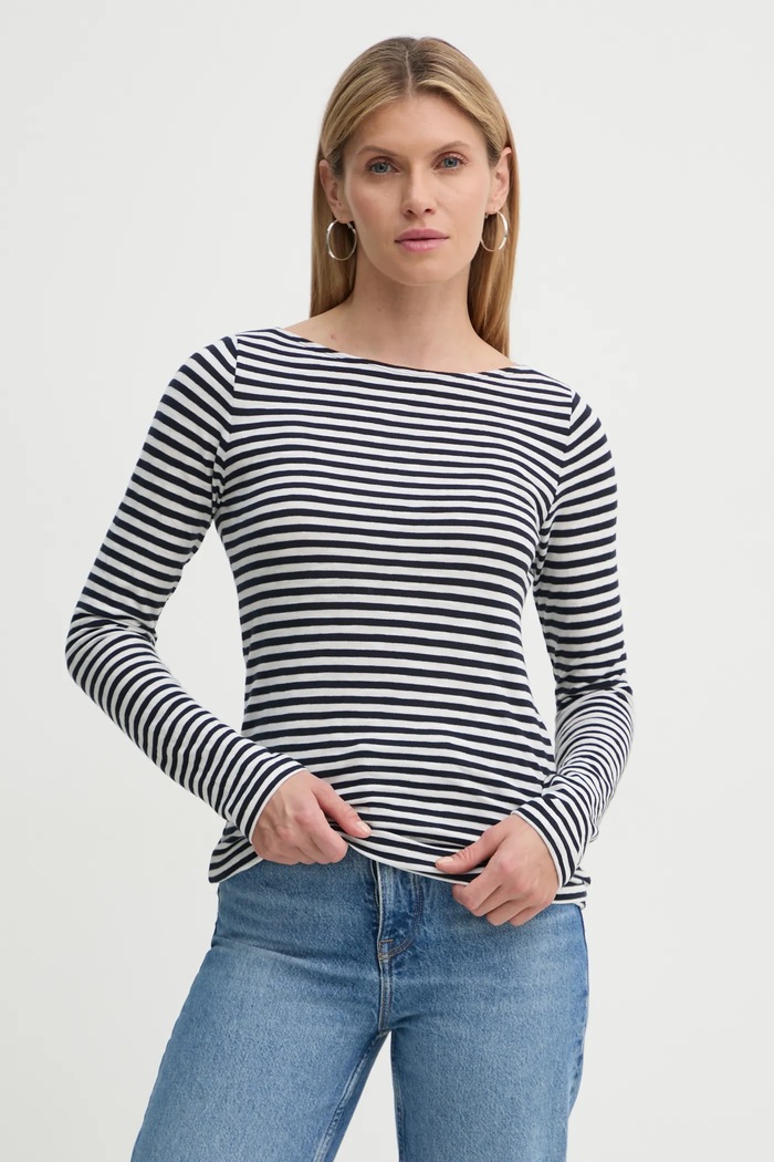 Marc O'Polo longsleeve Bombaž črna B01219652597
